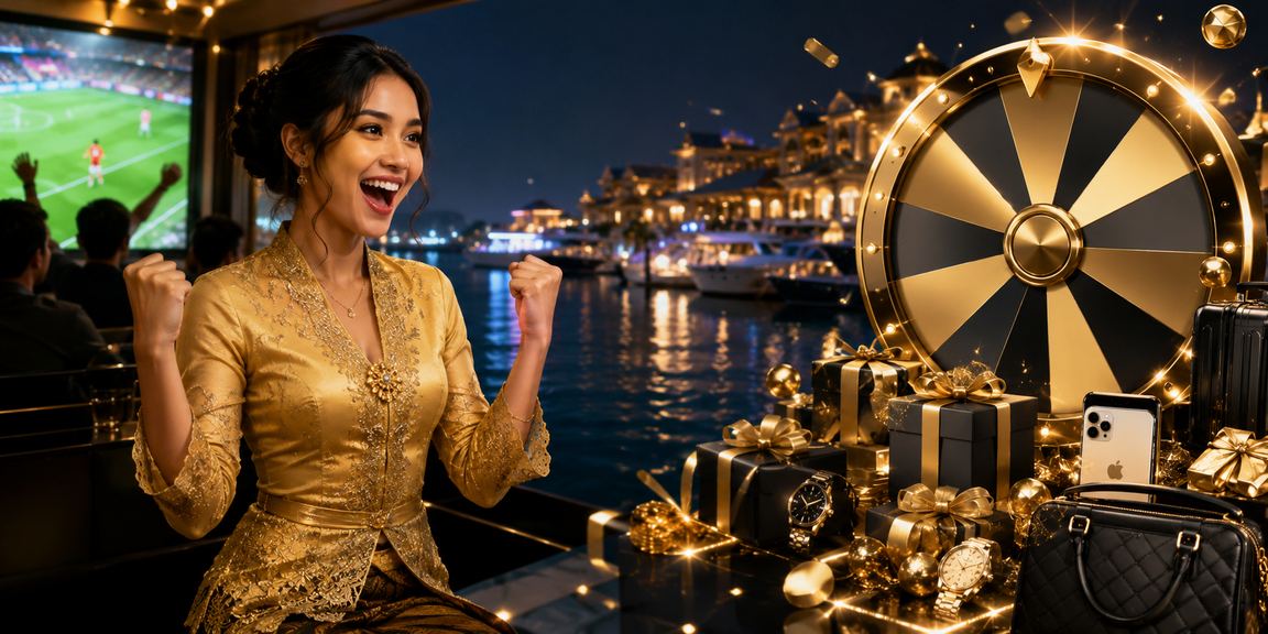 Cabutan bertuah Terengganu bergaya kebaya dengan suasana tradisional Malaysia